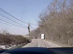 can you keep driving while i slobber all over your big cock outdoors?