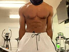 working out neck and shoulders outdoors california