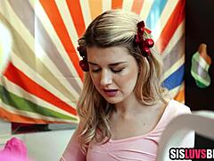 stepsis sneaks dildo fix for horny virgin stepbro