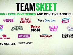 my friend watches my first anal threesome bent over riding deep