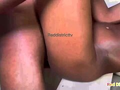 interracial monster cock stretches tiny young latina pussy with creamy anal creampie