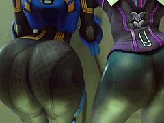 gorgeous student races home riding big cock in tight pussy