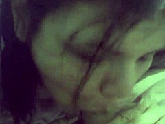 Latina Milf Deepthroats for Creampie Cum in Mouth