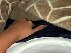 i'm fingering my tight uniform pussy before school squirt