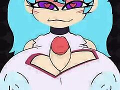 Sky's Monster Cock Titty Fuck Cumshot!