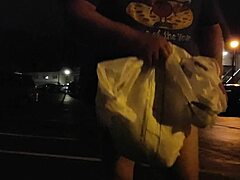 Wanna see me waddle outside in this super thick diaper bulging everywhere?