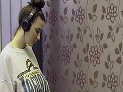 joey fisher's massive natural tits up close