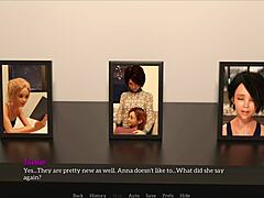 My new memories game with brunette character 19