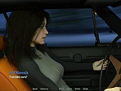 My new memories game with brunette character 19