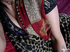 Indian milf stepmom tempts desi stepson into hot blowjob seduction