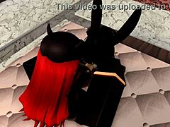 bunny girl teases throat so rough i used it hard fan request roblox 5