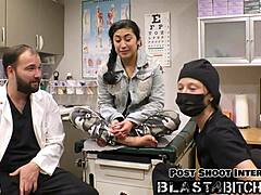 Who blasted hot cum all over Jasmine Rose's back?!