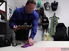 Blonde stepmom Christie teaches stepson pussy and ass details intimately