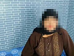 poor muslim hijab girl gets fucked hard by porn maker for cash in garden