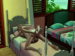 Daddy enters room claiming daughter's eager virginity loss