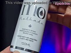 Influencer oils skinny latina body testing pepper blend wet line asmr