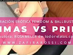 Argentinian Femdom Ballbusting! Rosameler's Hot ASMR Story Voz Zafira Rossi Primo vs Primas