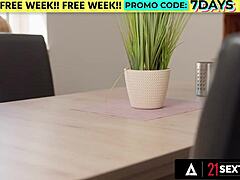 Sexy Brunette Marie Berger Bends for Throbbing Cock Ass Pounding. 21 Sextury Doggystyle Ride!