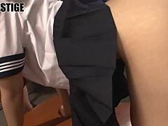 asian big tits amateur blows and fucks with toys full version