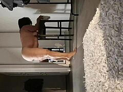 granny's horny chubby curves bent over