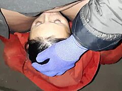 wanna watch us fuck before robbing - lesbian hairy pussy licks closeup?