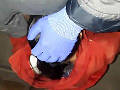 wanna watch us fuck before robbing - lesbian hairy pussy licks closeup?