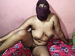 Milky wife boobs pounded by husband's friend hard