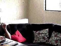 studying hard with my facu friend at home