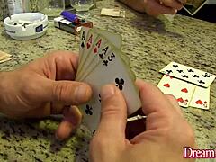 blonde tranny carol penelope's ass fingered then devours throbbing dick hungrily