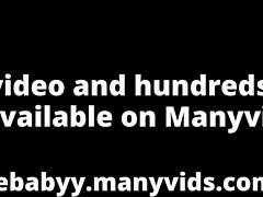 🤰 you sissy girl, take my pov feminization bj with dildo on veggiebabyy manyvids! 🎀