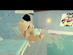 Subscriber's big ass milf takes rough doggystyle creampie pool fuck