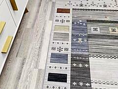 Amateur Brunette Girlfriend Moans Loud Sucking Boyfriend's Cock Before Bent Over Doggystyle Pounding POV