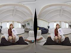 StepMom Lauren Phillips Blackmails You with Her Hairy Milf Pussy in Steamy Redhead Cougar POV Reality