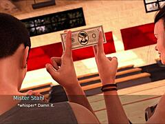 blonde dives into summer's erotic game