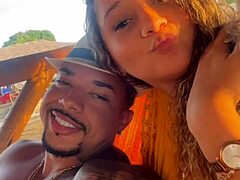 famosinha casada from recife sneaks bathroom bang with flamengo player on vacation