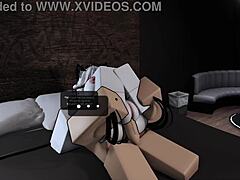 Breed my pussy horny roblox catgirl begs!