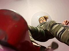 on your knees now, jerk off and swallow every drop like a good slut?