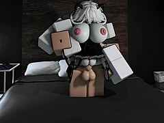 Breed my pussy horny roblox catgirl begs!