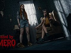 Josephine Jackson's big tits drip wet pussy slime in solo masturbation