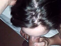 UK Ex-GF Slurps Cock Like a Total Slut!