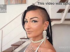 BEAUTIFUL Brazilian Caroleta Roots FUCKS BIGGEST COCK Anal Gapes ATM