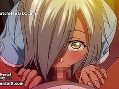 oh yeah, hentai classmate bends over for creampie doggy