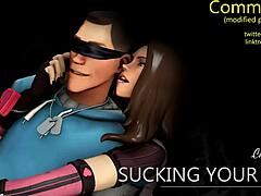 sucking your throbbing dick while moaning dirty in erotic tease