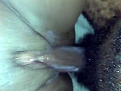 Pregnant beauty captured in intimate home video moment