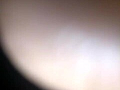 Pregnant beauty captured in intimate home video moment