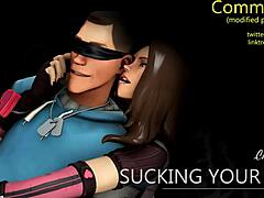 sucking your throbbing dick while moaning dirty in erotic tease