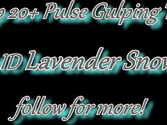 Ultra goth bimbo slut deepthroats for throat cum explosion!