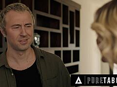 pure taboo! naive kenna james 😱 meets creepy stepmom penny barber & stepdad charles dera for ffm fuck 🔥