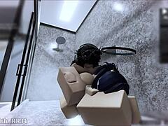 yuuka drops 100kg ass for creampie ride