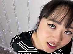 asian tailor begs you to explode cum all over her fat ass